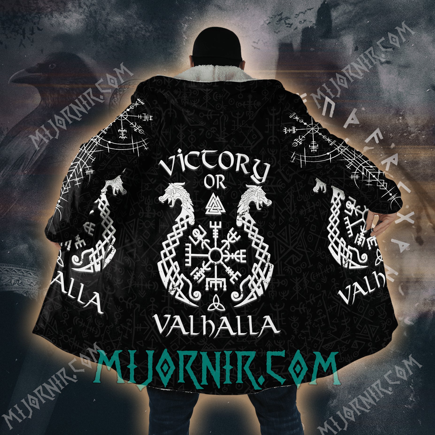 Odin's Oath - Viking Hooded Cloak