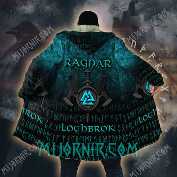 Legacy of Ragnar Lothbrok - Viking Hooded Cloak