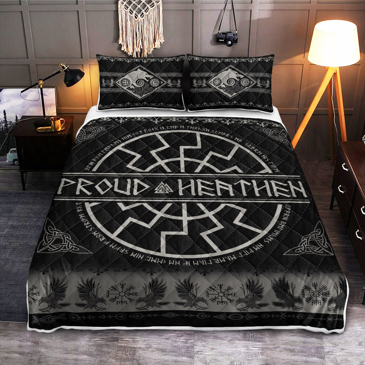 Mijonir Proud Heathen Bedding Set