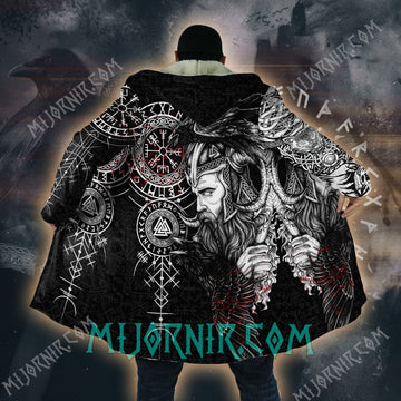 Odin’s Wrath - Viking Hooded Cloak