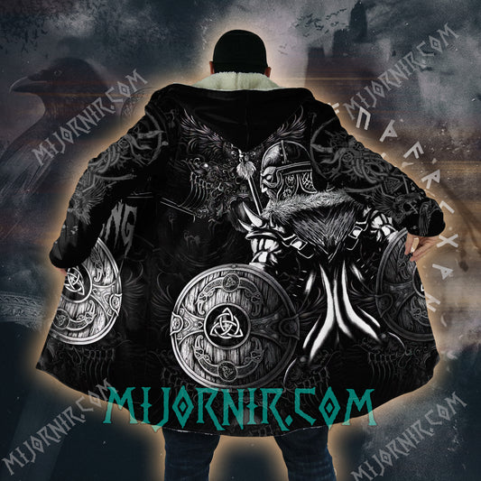 Shield of the Viking Warrior - Viking Hooded Cloak