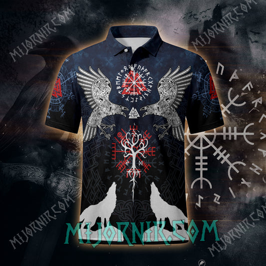 Blue Guardians of the North Polo Shirt