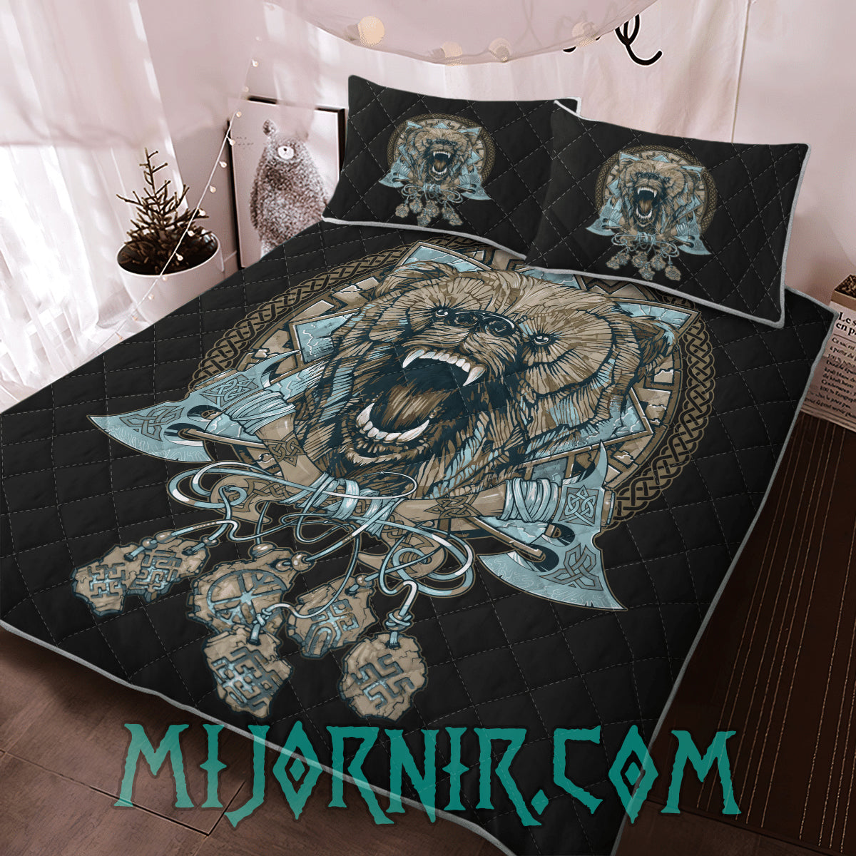 Berserker Bear - Viking Quilt Set