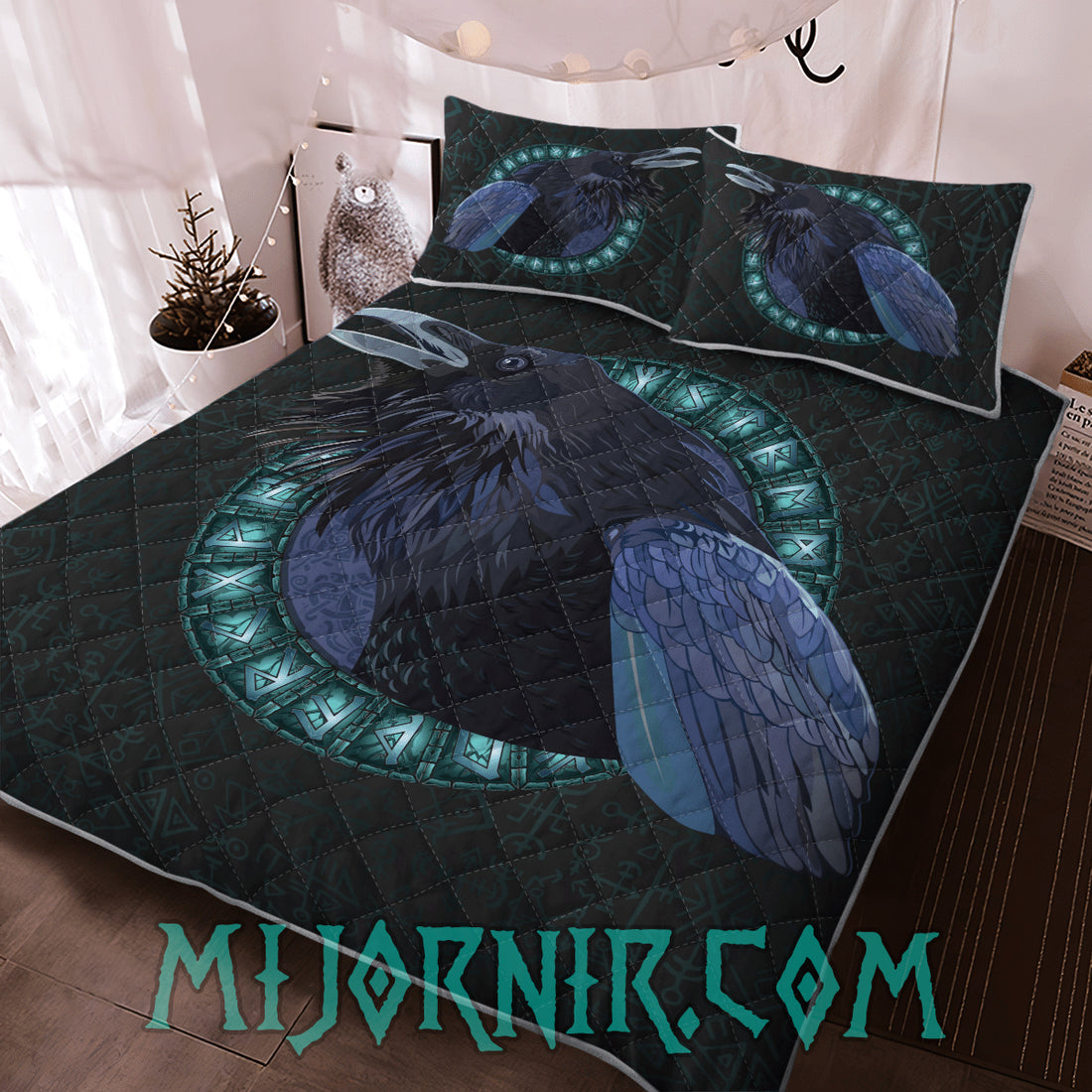 Odin's Raven - Viking Quilt Set