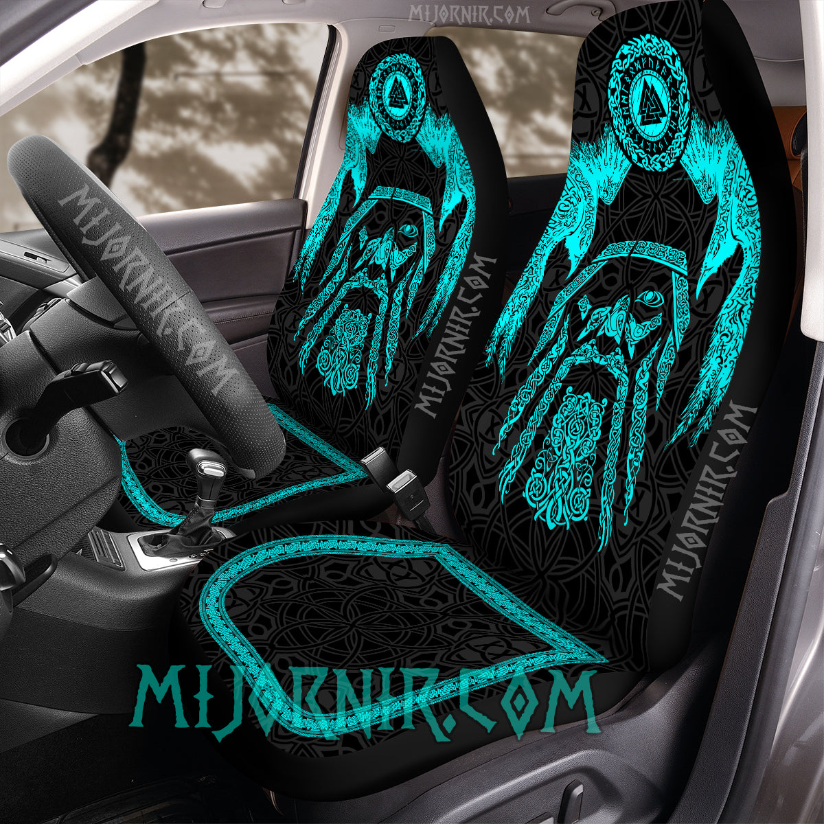 Odin's Gaze - Viking Car Seat Cover