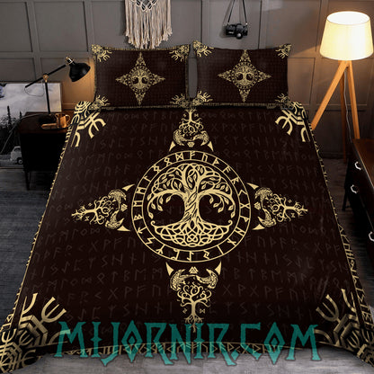 Yggdrasil's Legacy - Viking Duvet Cover