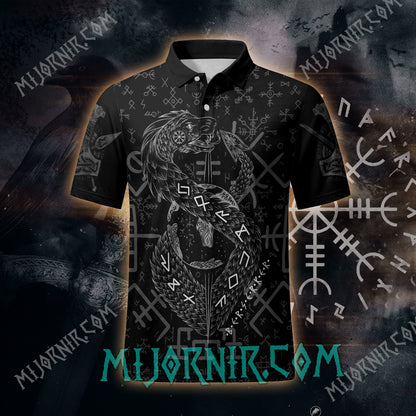 Jormungandr Berserker - Viking Polo Shirt