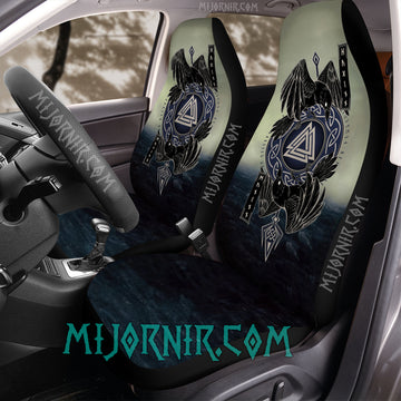 Odin's Ravens - Viking Car Seat Cover