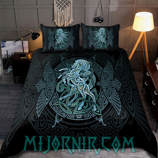 Mijonir Norse Serpent Duvet Cover