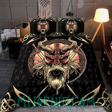 Odin's Fury - Viking Duvet Cover