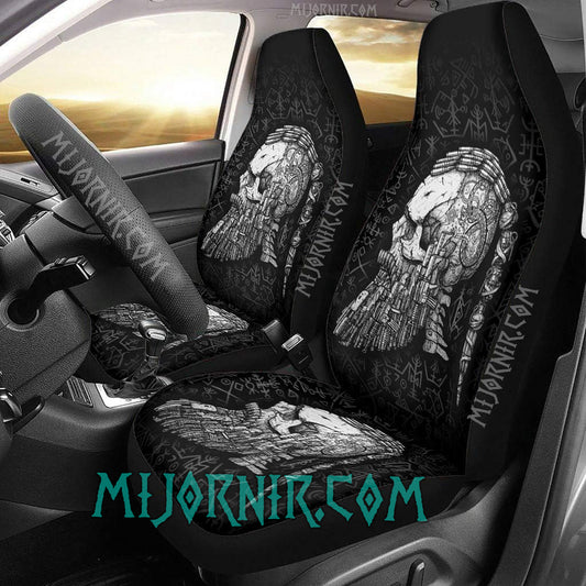 Viking Skull of Legends - Viking Car Seat Cover