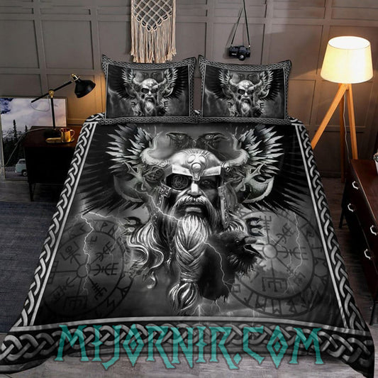 Odin's Fury - Viking Duvet Cover