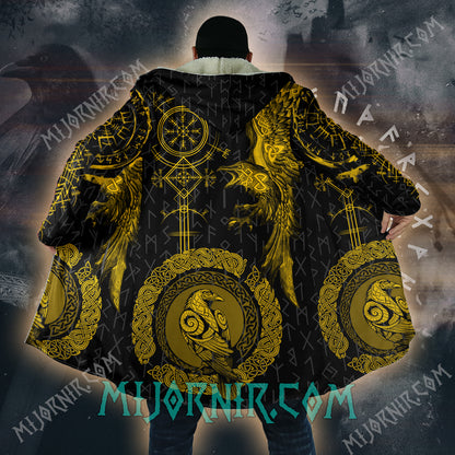 Huginn & Muninn - Viking Hooded Cloak