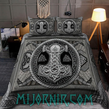 Mjölnir's Legacy - Viking Duvet Cover