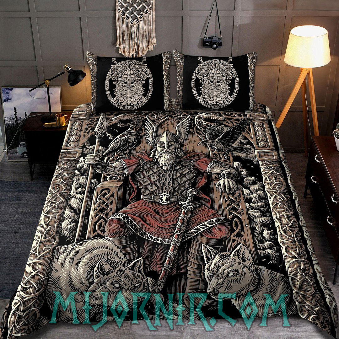 Odin's Throne - Viking Duvet Cover