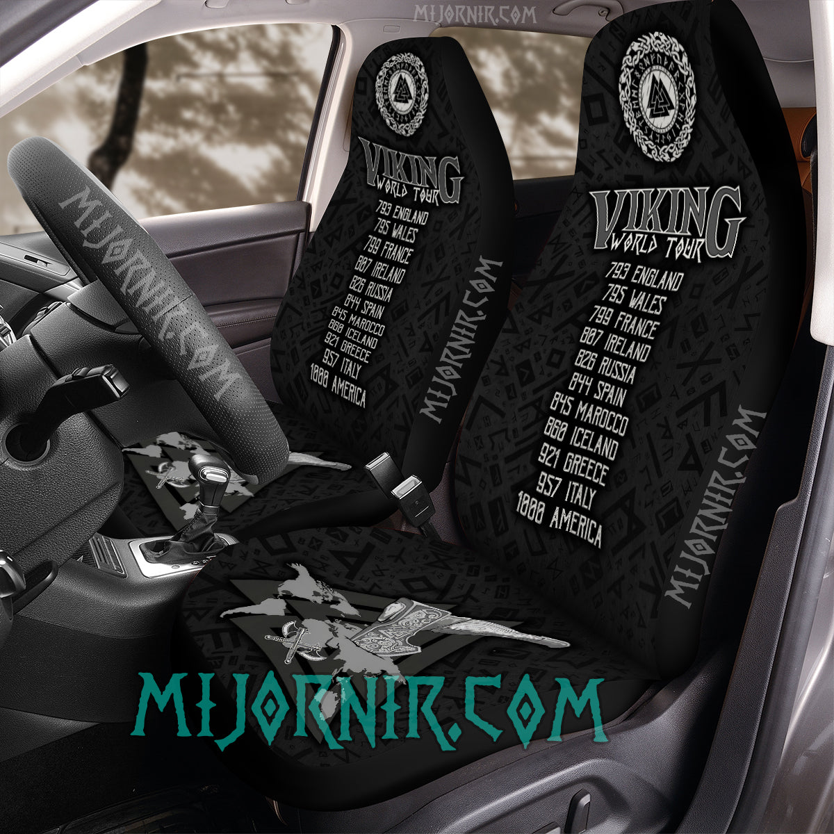 Viking World Tour - Viking Car Seat Cover