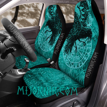 Raven of Odin - Viking Car Seat Cover