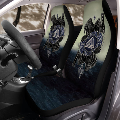 Odin's Ravens - Viking Car Seat Cover