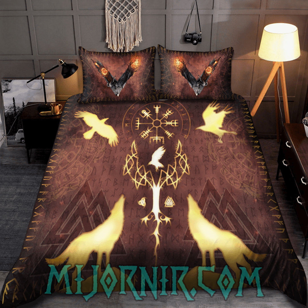 Wolves of Valhalla - Viking Duvet Cover