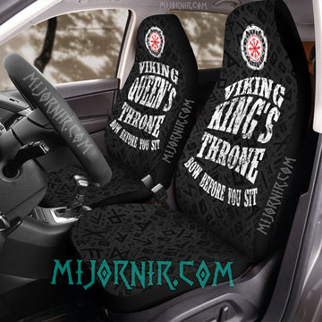 Viking King and Queen - Viking Car Seat Cover