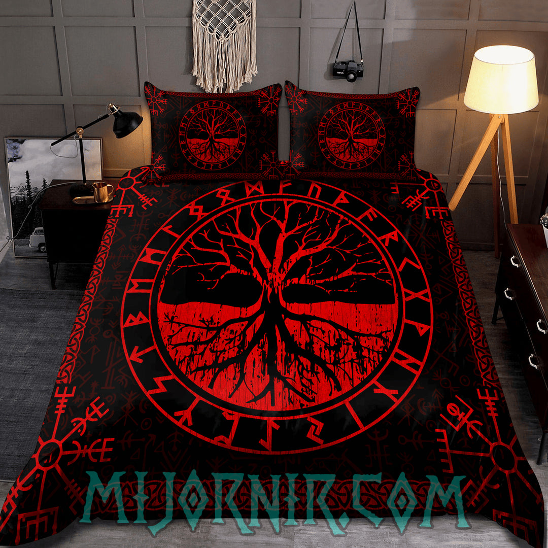 Yggdrasil - Tree of Life Viking Duvet Cover