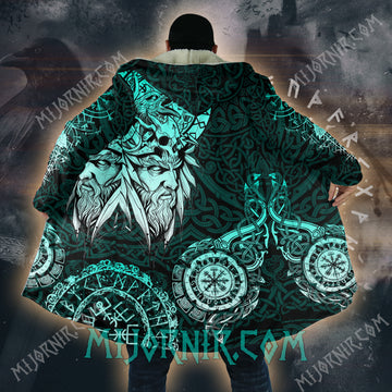 Odin's Wisdom - Viking Hooded Cloak