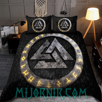 Valknut's Power - Viking Duvet Cover