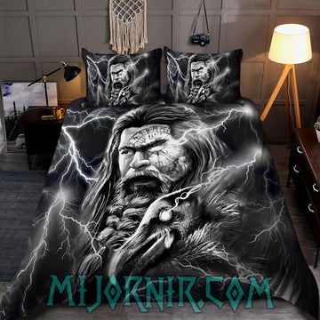 Odin's Fury - Viking Duvet Cover