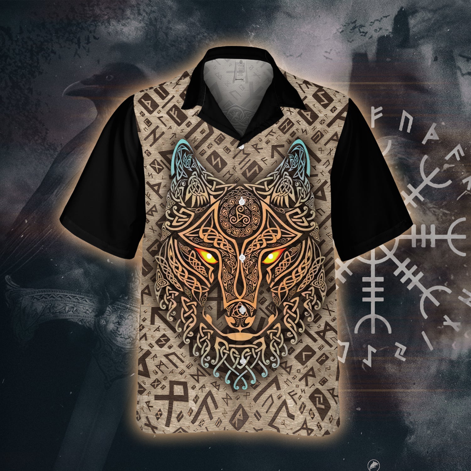 Fenrir's Gaze – Hawaii Shirt