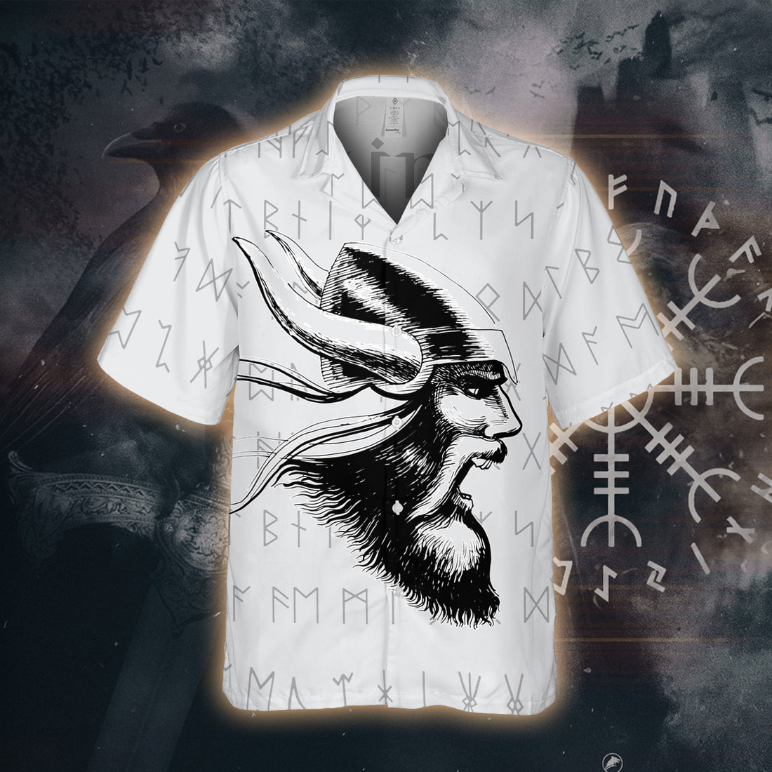 Odin's Warrior Hawaiian Shirt