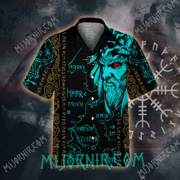 Odin's Gaze Runes – Hawaii Shirt