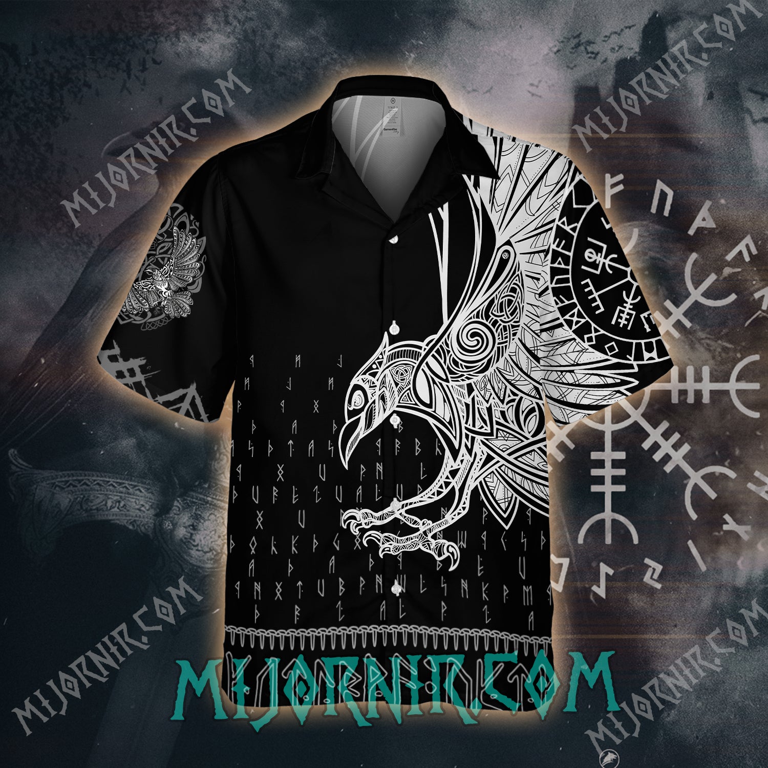 Nordic Raven – Hawaii Shirt