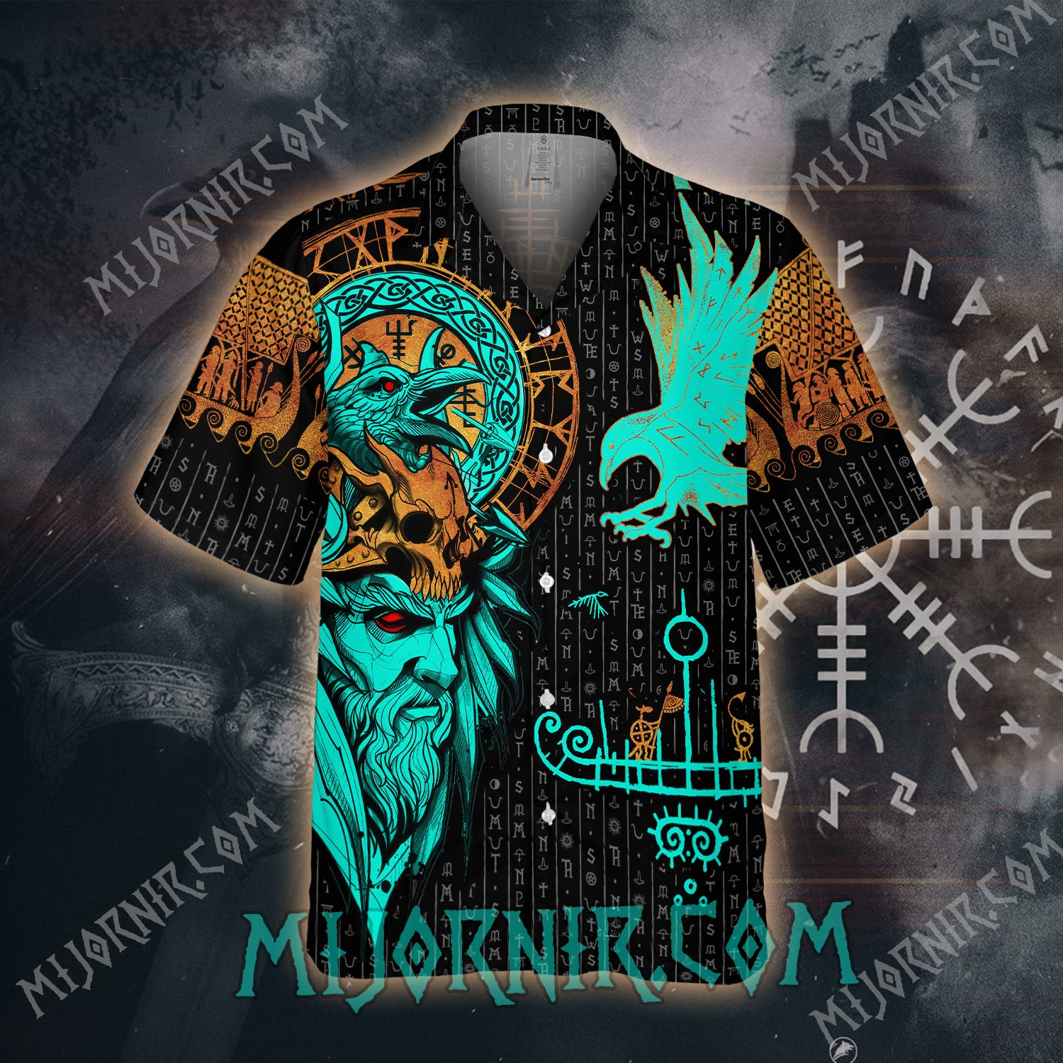 Odin's Wisdom Raven – Hawaii Shirt