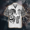 Dragon Shield Viking Hawaiian Shirt