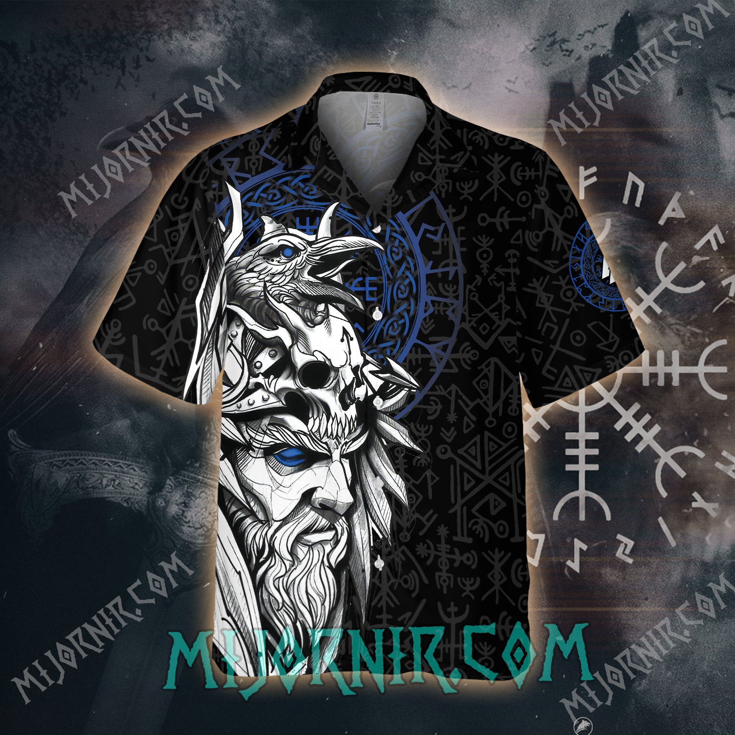 Midnight Raven Viking – Hawaii Shirt