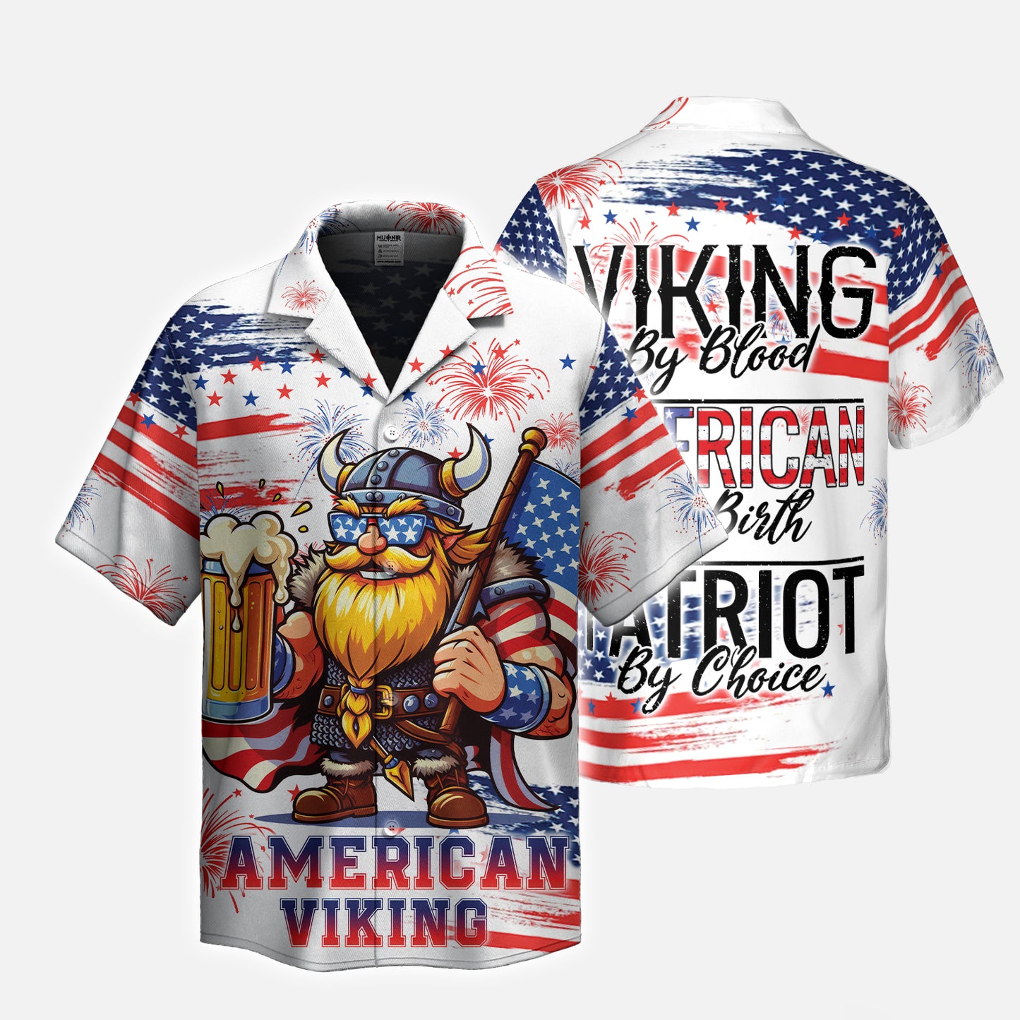 Viking Patriot – Hawaii Shirt