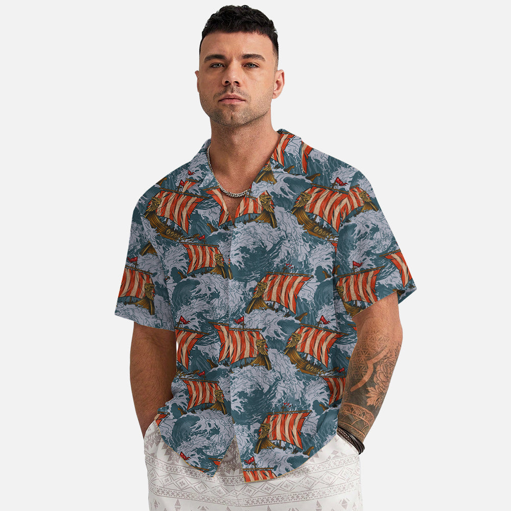 Viking Longship – Hawaii Shirt