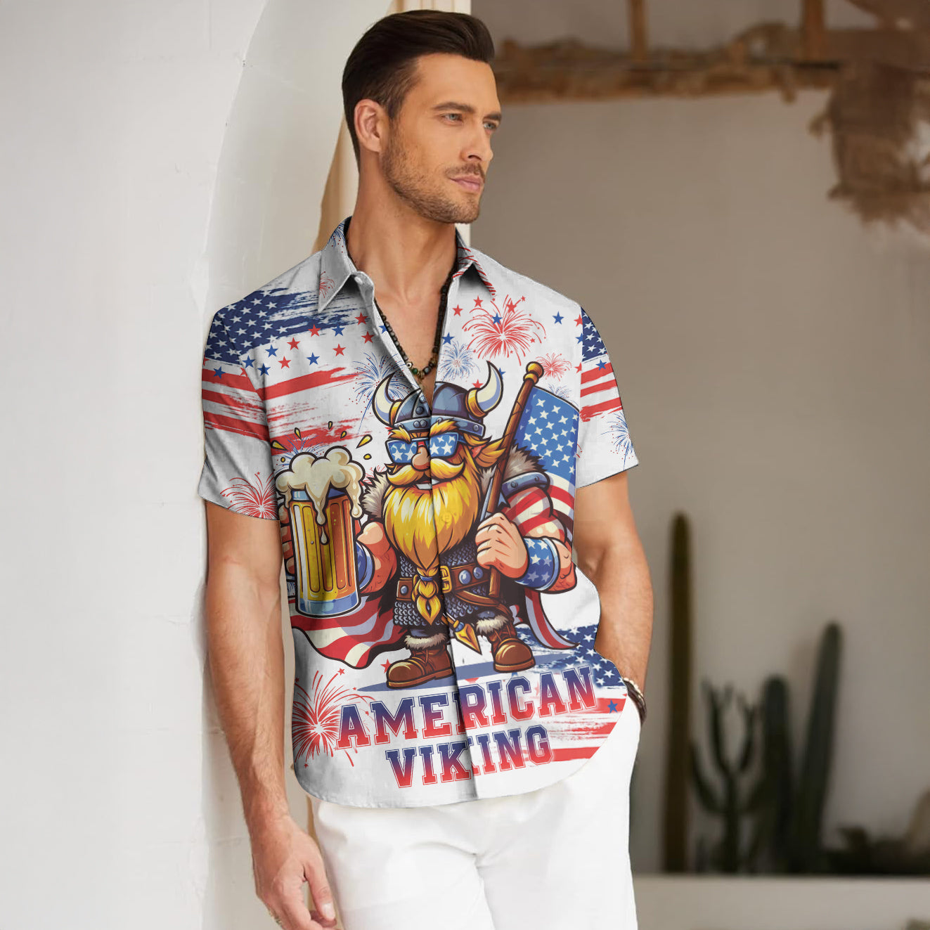 Viking Patriot – Hawaii Shirt