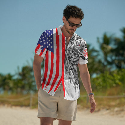 Odin's Patriotic Valor – Hawaii Shirt