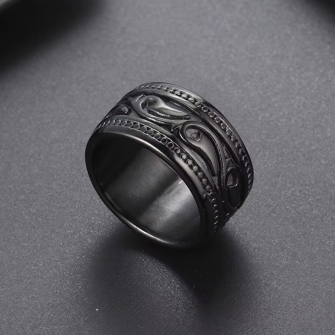 Pirate Fish Hook Viking Ring