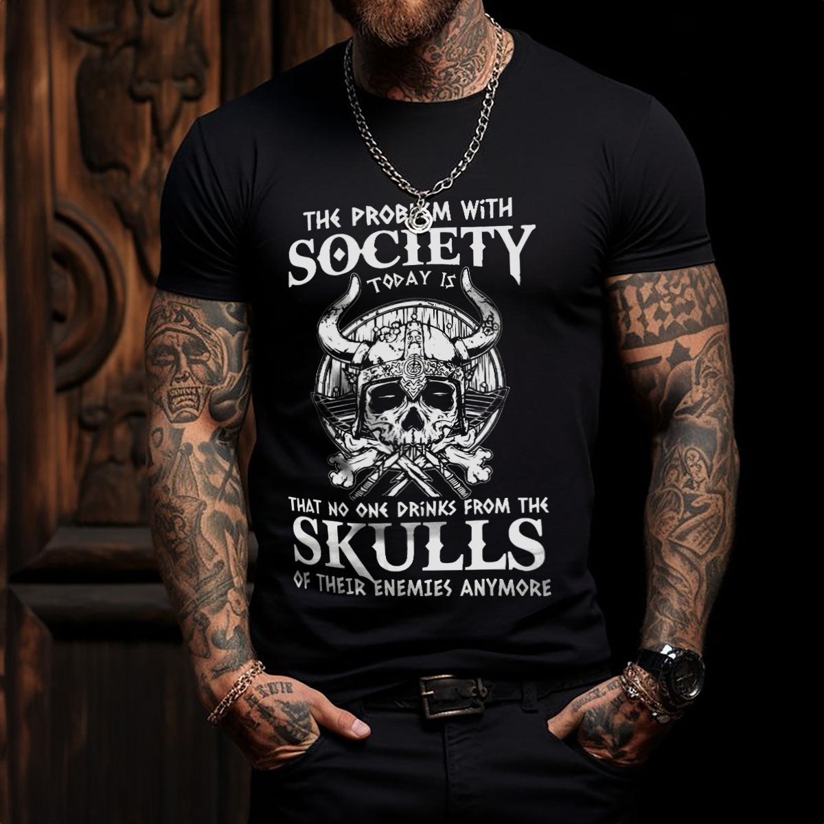 Viking Nordic Valhalla Viking  T Shirt