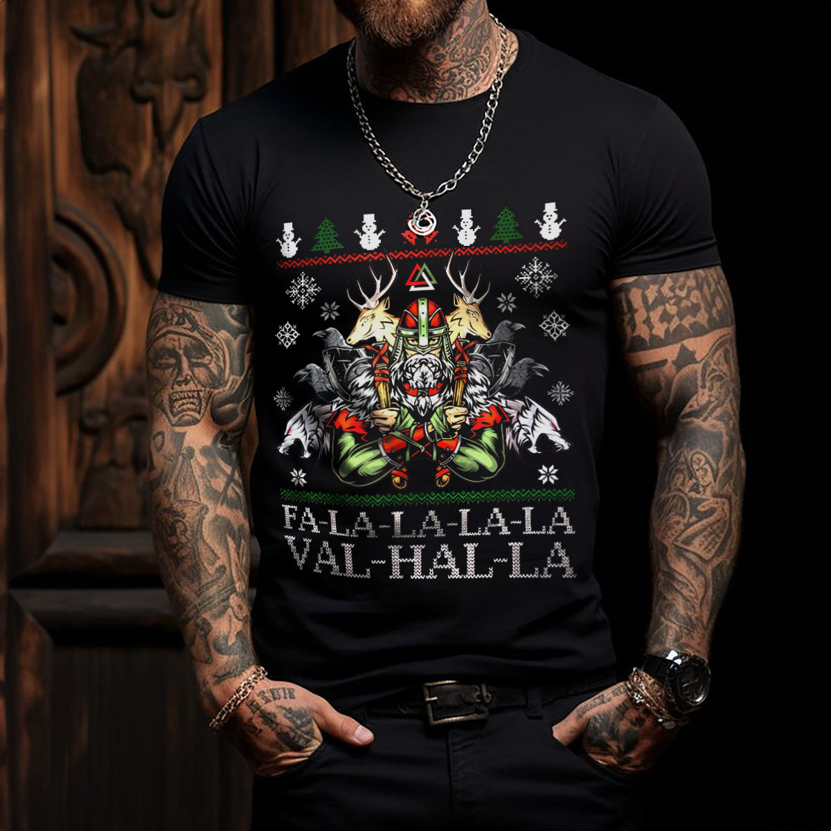 Viking Santa Viking  T Shirt