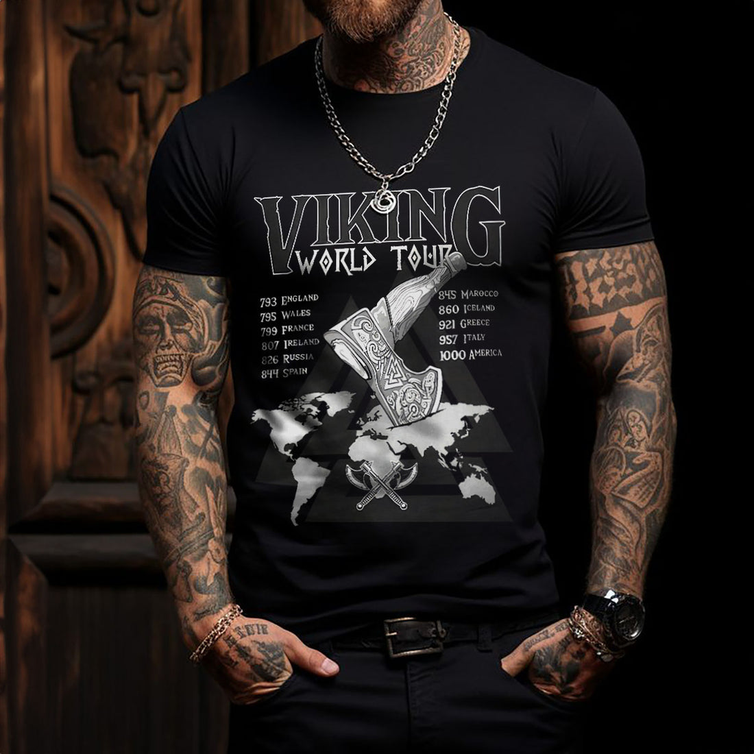 Viking World Tour  Viking T Shirt