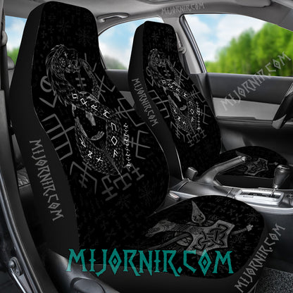 Jormungandr Berserker- Viking Car Seat Cover