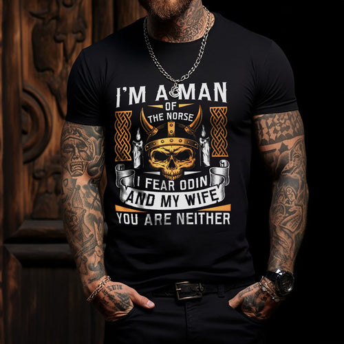 I Am A Man Viking T Shirt