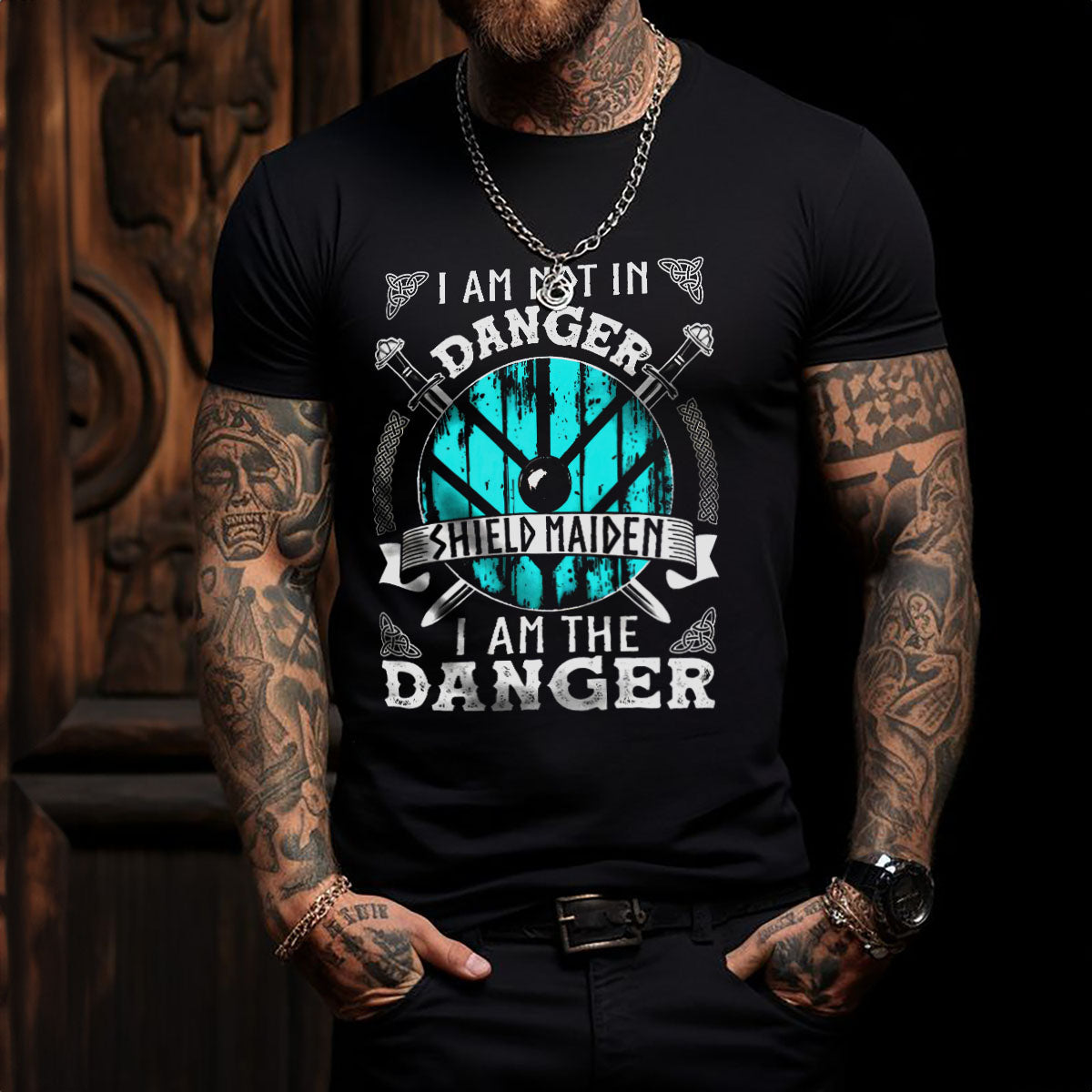 I Am Danger Valhalla Norse Viking T Shirt