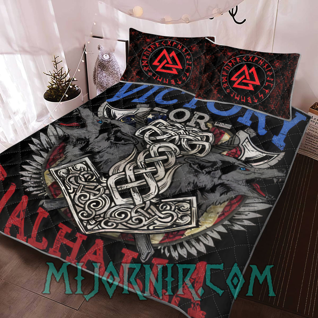 Mijonir Victory or Valhalla Bedding Set