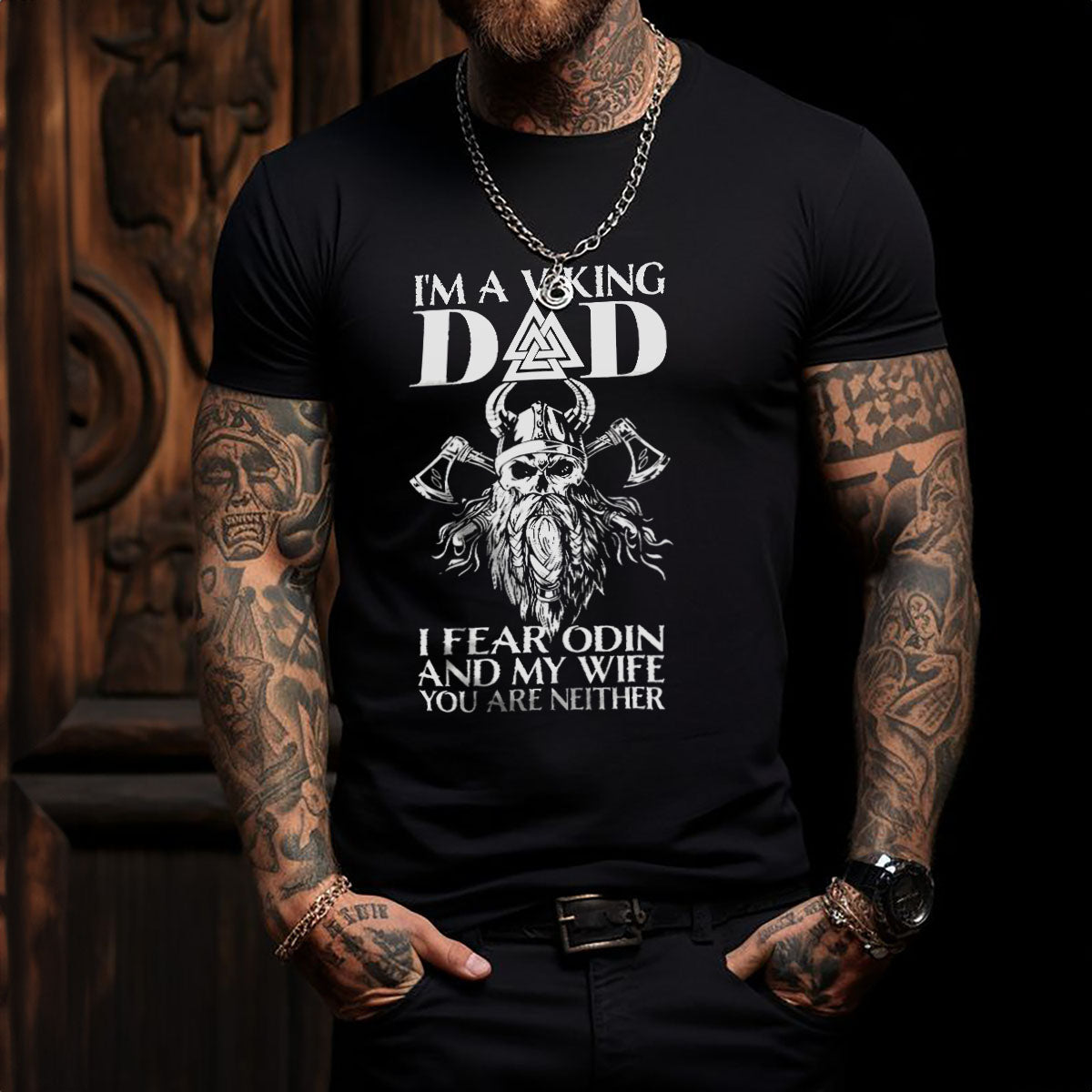 Im A Viking Dad Viking T Shirt