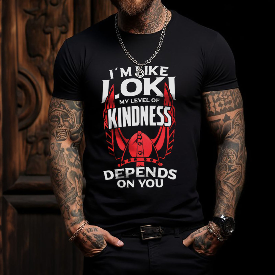 Im Like Loki Viking T Shirt