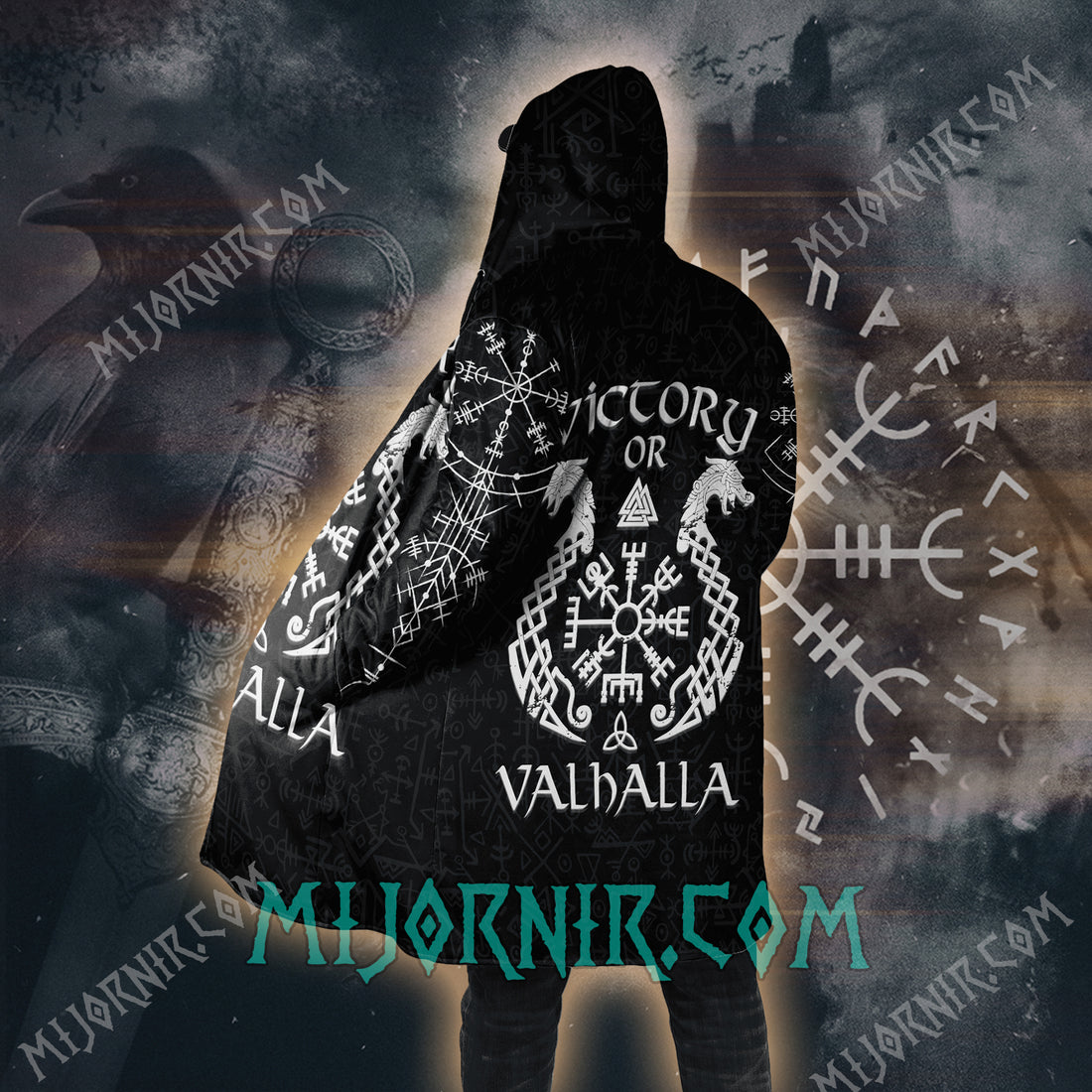 Odin's Oath - Viking Hooded Cloak